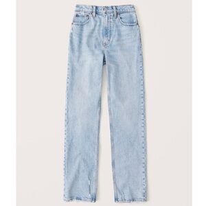 Abercrombie & Fitch | The 90s Straight Leg Ultra High Rise Jeans - Size 25 (0 S)